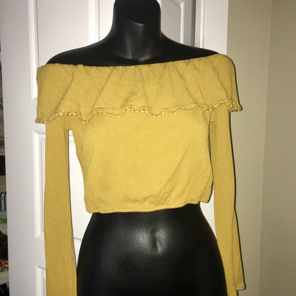 💰 Off shoulder crop top - Picture 3 of 10